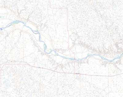 Natural Resources Canada Buffalo, AB (072L15 Toporama) digital map