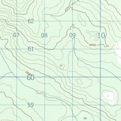 Natural Resources Canada Buffalo Mountain, YT (115H15 CanMatrix) digital map