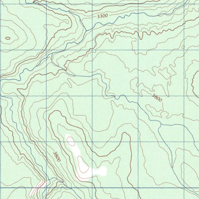 Natural Resources Canada Buffalo Mountain, YT (115H15 CanMatrix) digital map