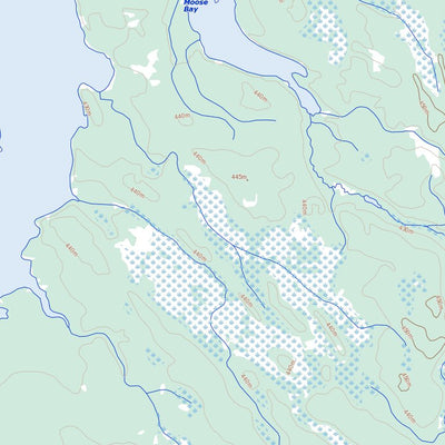 Natural Resources Canada Buffalo Narrows (073N16 Toporama) digital map