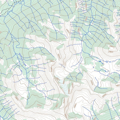 Natural Resources Canada Bugaboo Creek (082K15 Toporama) digital map