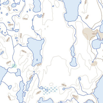 Natural Resources Canada Buliard Lake, NU (066J03 Toporama) digital map