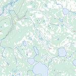 Natural Resources Canada Burgess Lake (054B03 Toporama) digital map