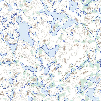 Natural Resources Canada Burial Hill, NU (065B14 Toporama) digital map