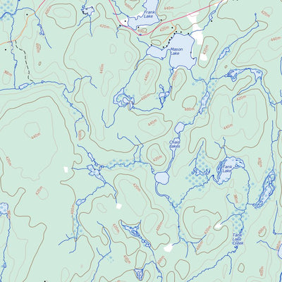 Natural Resources Canada Burk's Falls, ON (031E11 Toporama) digital map
