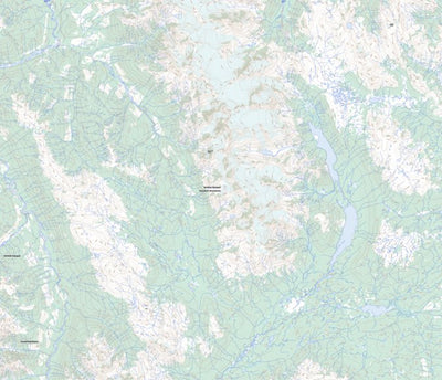 Natural Resources Canada Burnie Lake, BC (093L05 Toporama) digital map