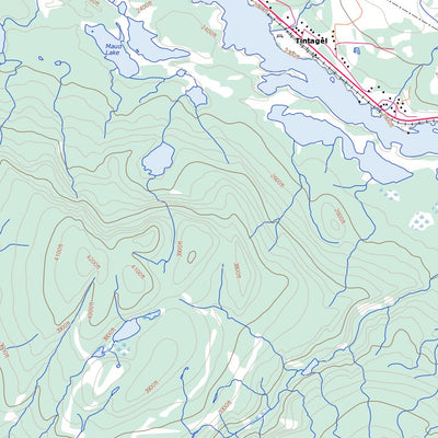 Natural Resources Canada Burns Lake, BC (093K04 Toporama) digital map