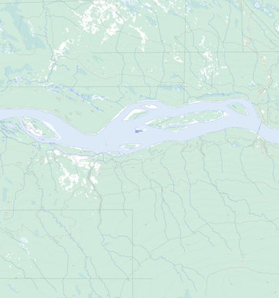 Natural Resources Canada Burnt Island (095J02 Toporama) digital map