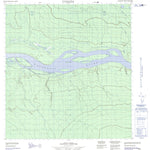 Natural Resources Canada Burnt Island, NT (095J02 CanMatrix) digital map