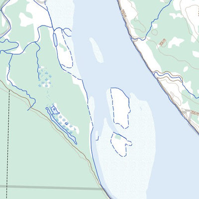 Natural Resources Canada Burnt Point, NT (096C07 Toporama) digital map