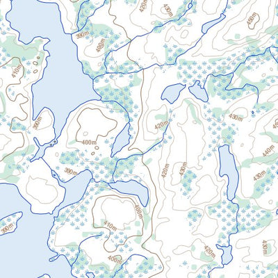 Natural Resources Canada Burpee Lake, NT (075G07 Toporama) digital map