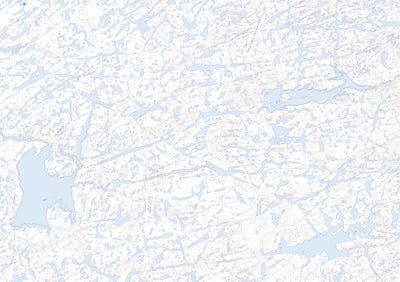 Natural Resources Canada Burwash Lake (057A13 Toporama) digital map
