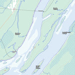 Natural Resources Canada Bushy Island, ON (042P02 Toporama) digital map