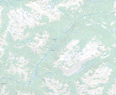 Natural Resources Canada Bussel Creek (092N14 Toporama) digital map