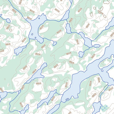 Natural Resources Canada Bustard Island, AB (074L15 Toporama) digital map