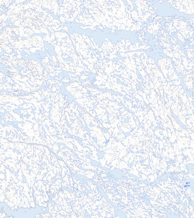 Natural Resources Canada Butts Lake, NU (055N10 Toporama) digital map