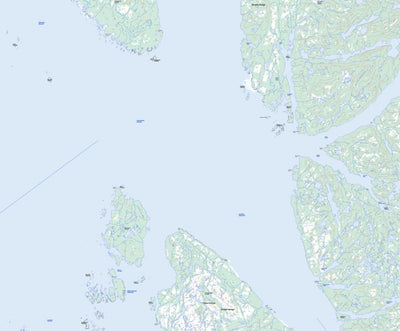 Natural Resources Canada Caamaño Sound, BC (103A14 Toporama) digital map