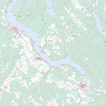 Natural Resources Canada Cabano, QC (021N10 Toporama) digital map