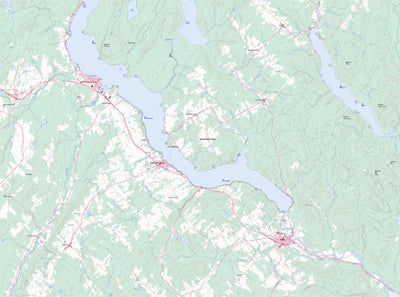 Natural Resources Canada Cabano, QC (021N10 Toporama) digital map