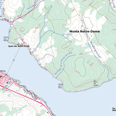 Natural Resources Canada Cabano, QC (021N10 Toporama) digital map
