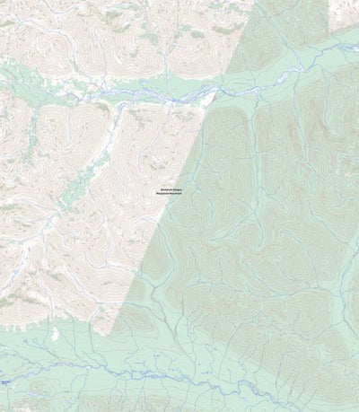 Natural Resources Canada Cache Mountain, NT (106B08 Toporama) digital map