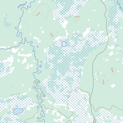 Natural Resources Canada Calder River, SK (073N04 Toporama) digital map