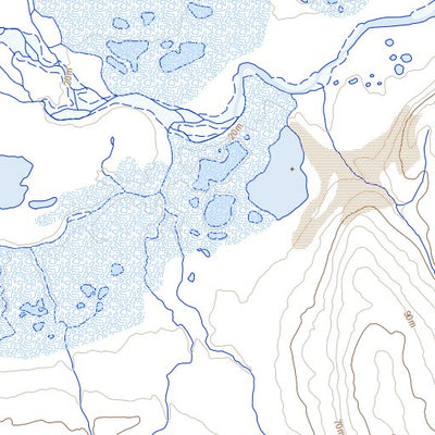 Natural Resources Canada Caledonian River, NU (068H11 Toporama) digital map