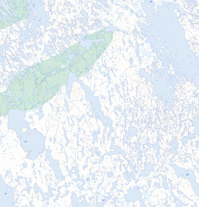 Natural Resources Canada Calhoun Lake, NU (065F08 Toporama) digital map