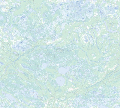 Natural Resources Canada Callan Lake, MB (054B02 Toporama) digital map