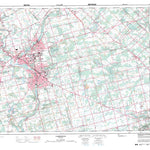 Natural Resources Canada Cambridge, ON (040P08 CanMatrix) digital map