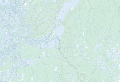 Natural Resources Canada Campbell Lake (107B02 Toporama) digital map