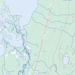 Natural Resources Canada Campbell Lake (107B02 Toporama) digital map