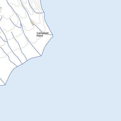 Natural Resources Canada Campbell Point (069F03 Toporama) digital map