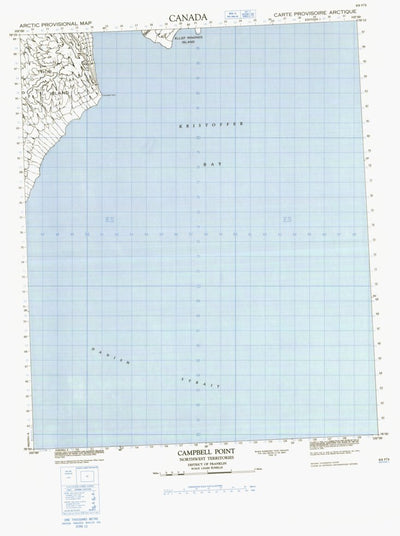 Natural Resources Canada Campbell Point, NU (069F03 CanMatrix) digital map