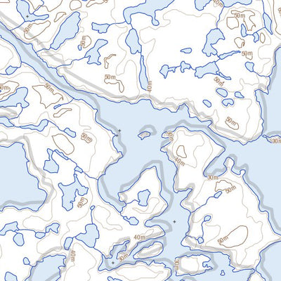 Natural Resources Canada Camsell Bay (026K05 Toporama) digital map
