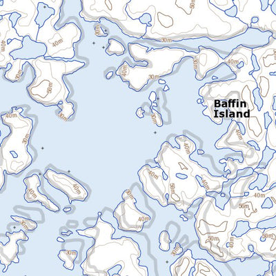 Natural Resources Canada Camsell Bay (026K05 Toporama) digital map