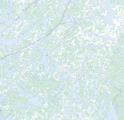 Natural Resources Canada Canfield Lake, MB (064O03 Toporama) digital map
