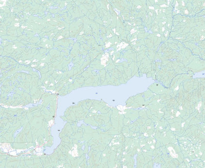 Natural Resources Canada Canim Lake (092P15 Toporama) digital map