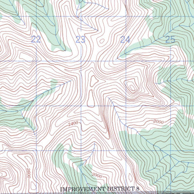 Natural Resources Canada Canmore, AB (082O03 CanMatrix) digital map