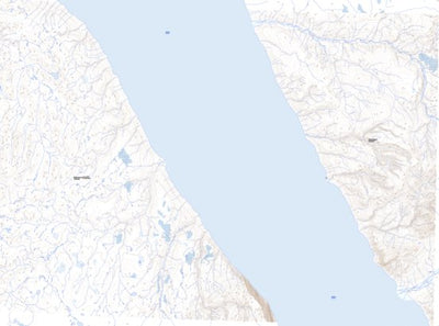 Natural Resources Canada Canon Fiord, NU (340B02 Toporama) digital map