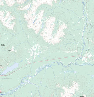 Natural Resources Canada Canyon, YT (115A14 Toporama) digital map