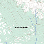 Natural Resources Canada Canyon, YT (115A14 Toporama) digital map