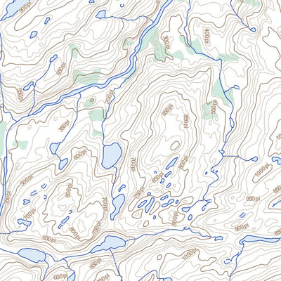 Natural Resources Canada Cap Routhier, NU (035K08 Toporama) digital map