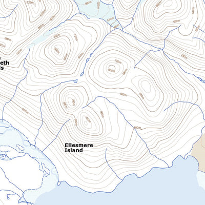 Natural Resources Canada Cape Back (120B15 Toporama) digital map