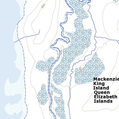 Natural Resources Canada Cape Beuchat (089D10 Toporama) digital map