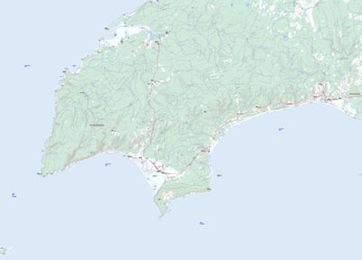Natural Resources Canada Cape Chignecto, NS (021H07 Toporama) digital map