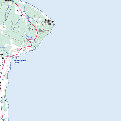 Natural Resources Canada Cape George, NS (011F13 Toporama) digital map