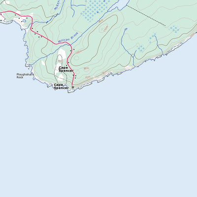 Natural Resources Canada Cape Spencer, NB (021H04 Toporama) digital map