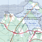Natural Resources Canada Cape Tormentine, NB (011L04 CanMatrix) digital map
