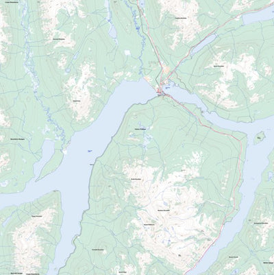 Natural Resources Canada Carcross, BC (105D02 Toporama) digital map